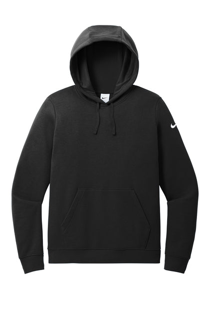Nike Ladies Club Fleece Sleeve Swoosh Pullover Hoodie