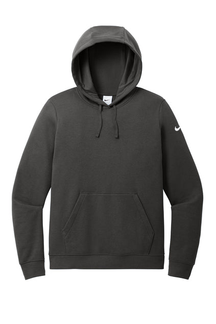 Nike Ladies Club Fleece Sleeve Swoosh Pullover Hoodie