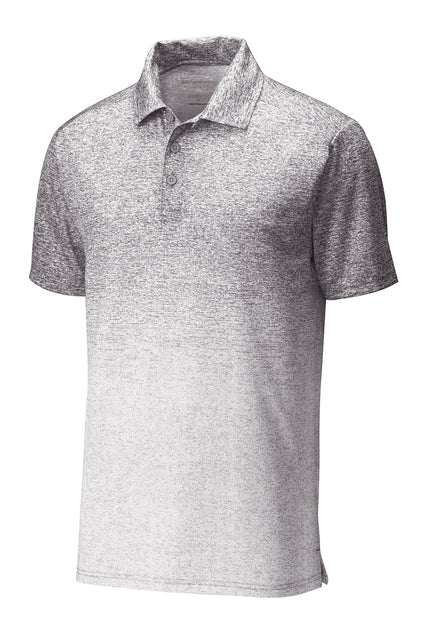 Sport-Tek Ombre Heather Polo