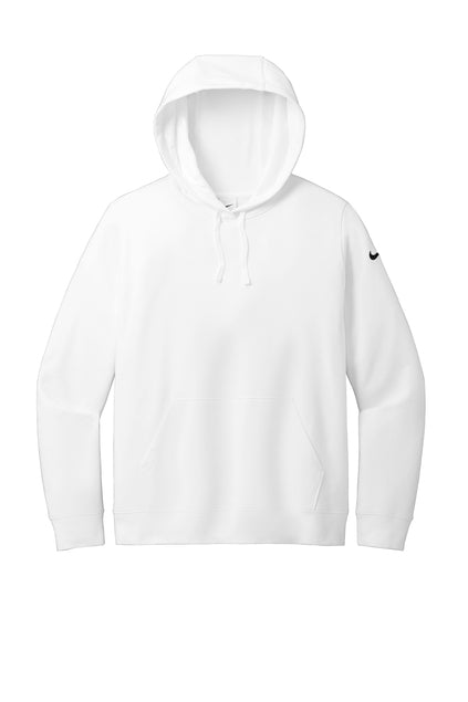 Nike Ladies Club Fleece Sleeve Swoosh Pullover Hoodie