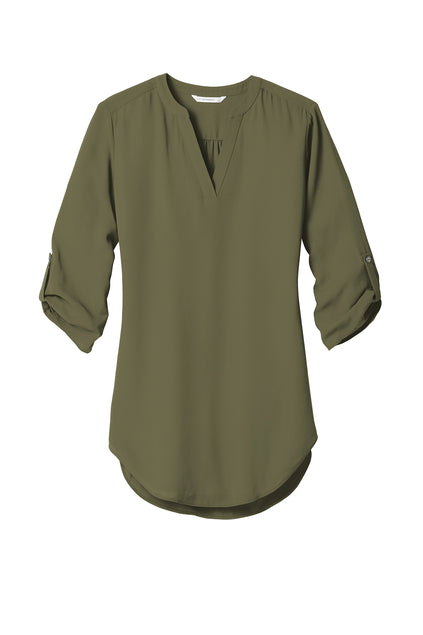 Port Authority Ladies 3/4-Sleeve Tunic Blouse