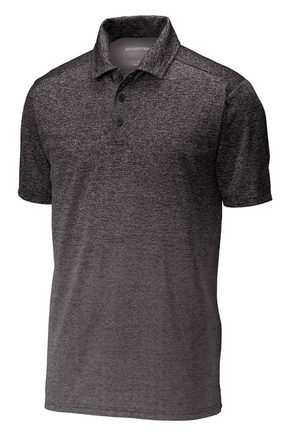Sport-Tek Ombre Heather Polo
